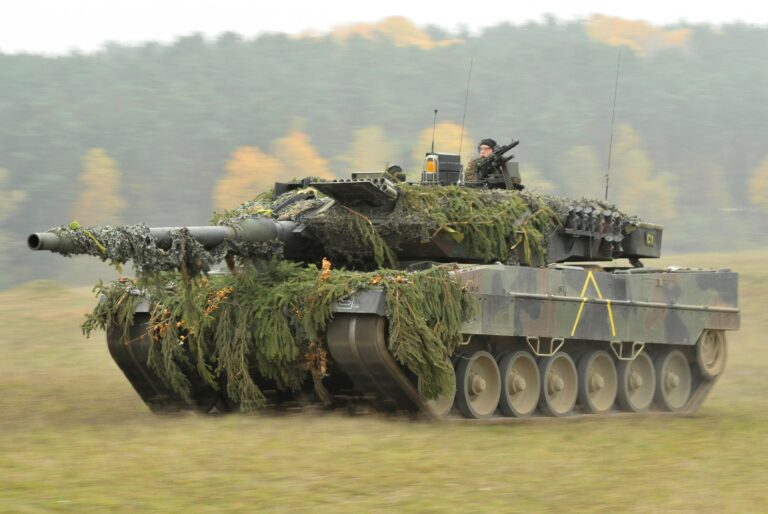 Leopard Panzer Deutschland - Militärausgaben weltweit - NATO - BIP