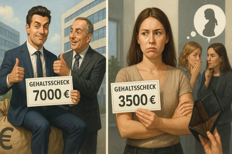 Gehaltsunterschied-Mann-Frau