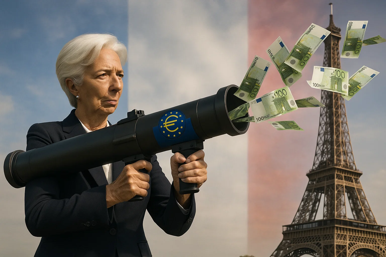 Startet die EZB die Gelddruckmaschine für Frankreich?
