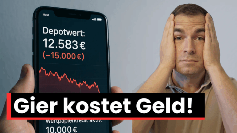 So ruinierst du dein Aktiendepot – und das auch noch auf Kredit?!