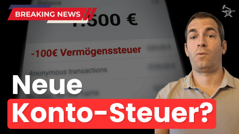 Neue Steuer auf dein Konto-Guthaben?