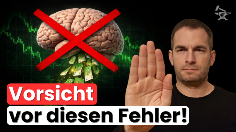 Tausende Euro verloren durch diese Denkfehler an der Börse