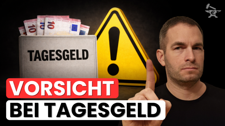 Tagesgeldfalle 2026: Warum du mit dem klassischen Sparkonto wieder real Geld verlierst