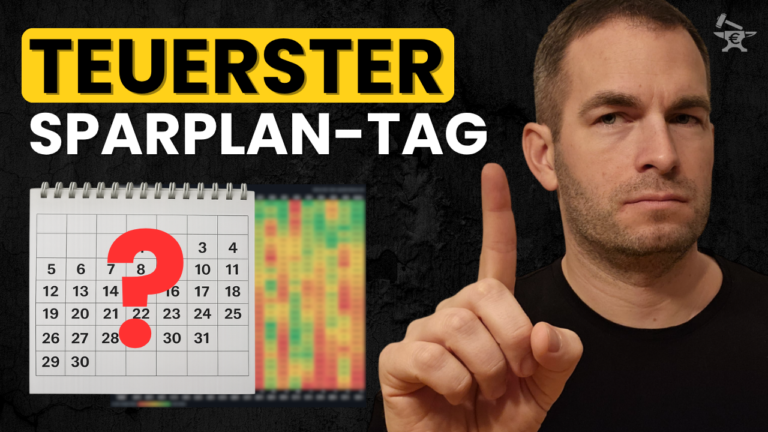 Kein ETF-Sparplan am Monatsanfang? Der Unterschied überrascht!