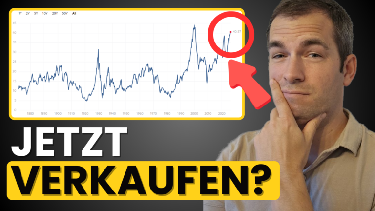 Teurer als zur Dotcom-Blase? So entscheide ich, wann ich Aktien und ETFs verkaufe