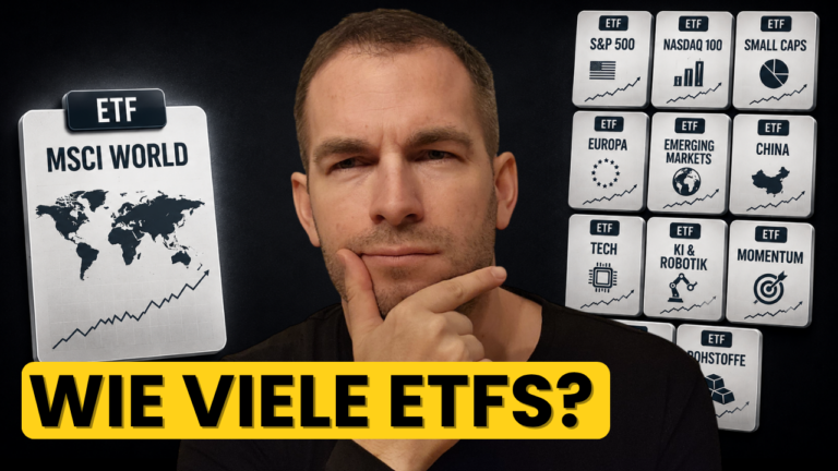 Soviele ETFs brauchst du wirklich!