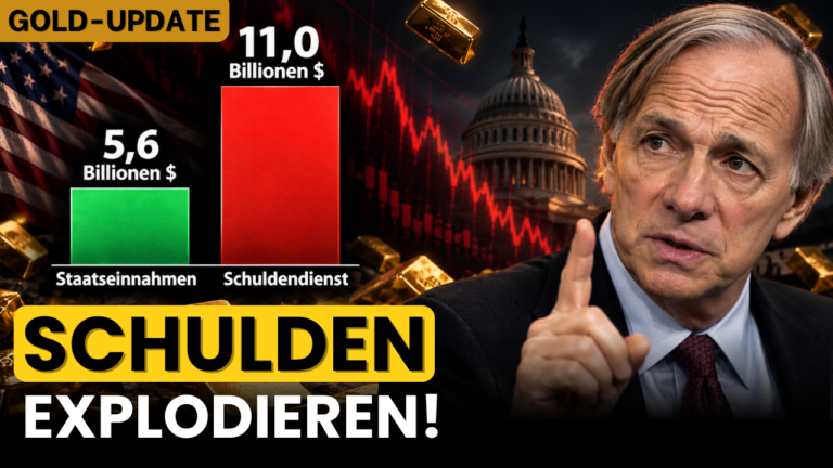 US-Schulden explodieren: Ray Dalio warnt vor 11 Billionen Dollar – was bedeutet das für Anleger?